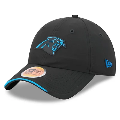 Men's New Era Black Carolina Panthers 2026 Sideline Casual Classic Adjustable Hat
