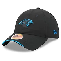 Men's New Era Black Carolina Panthers 2026 Sideline Casual Classic Adjustable Hat