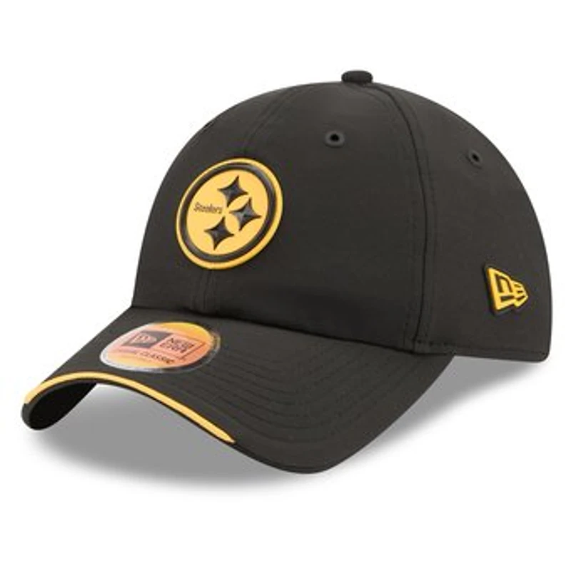 Men's New Era Black Pittsburgh Steelers 2026 Sideline Casual Classic Adjustable Hat