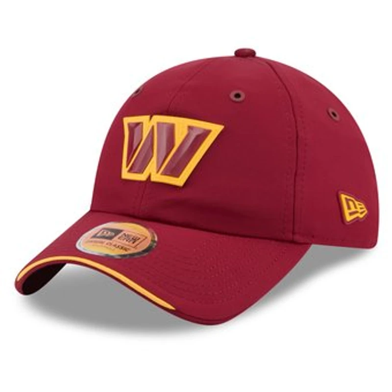 Men's New Era Burgundy Washington Commanders 2026 Sideline Casual Classic Adjustable Hat