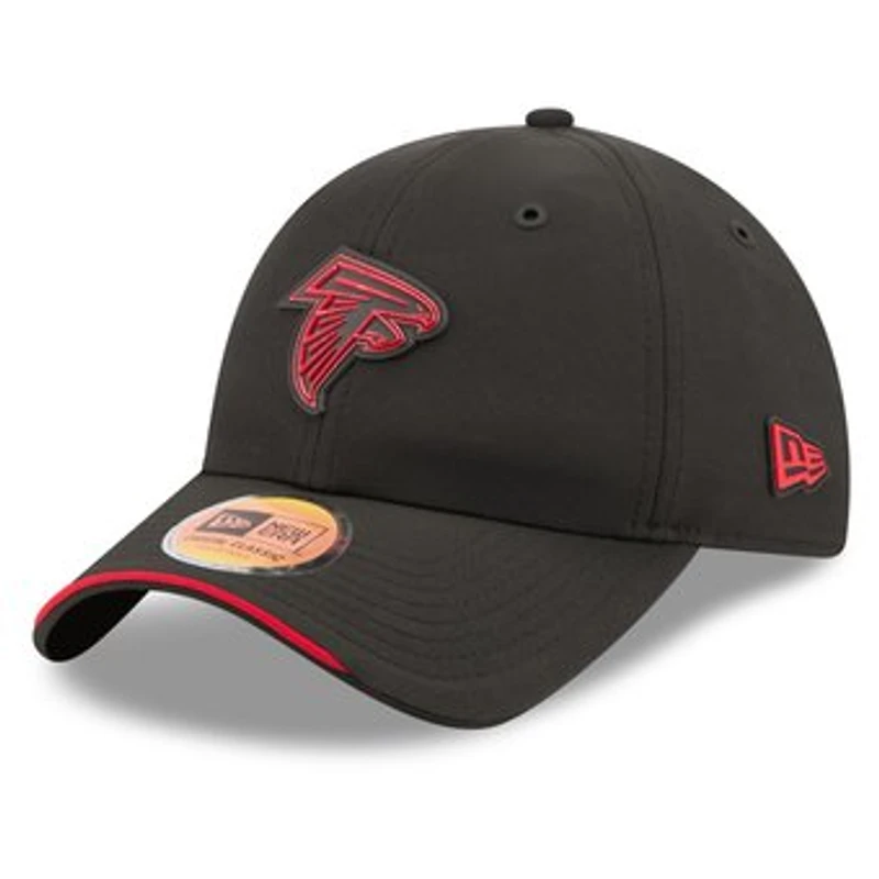 Men's New Era Black Atlanta Falcons 2026 Sideline Casual Classic Adjustable Hat