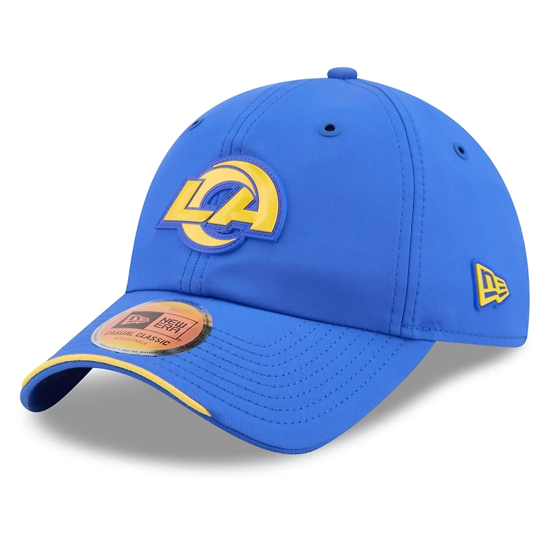 Men's New Era Royal Los Angeles Rams 2026 Sideline Casual Classic Adjustable Hat