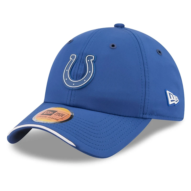 Men's New Era Royal Indianapolis Colts 2026 Sideline Casual Classic Adjustable Hat