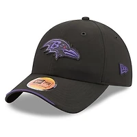 Men's New Era Black Baltimore Ravens 2026 Sideline Casual Classic Adjustable Hat