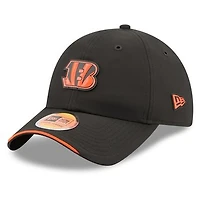 Men's New Era Black Cincinnati Bengals 2026 Sideline Casual Classic Adjustable Hat
