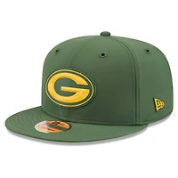 Men's New Era Green Green Bay Packers 2026 Sideline 9FIFTY Snapback Hat