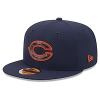 Men's New Era Navy Chicago Bears 2026 Sideline 9FIFTY Snapback Hat