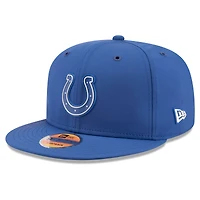 Men's New Era Royal Indianapolis Colts 2026 Sideline 9FIFTY Snapback Hat