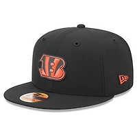 Men's New Era Black Cincinnati Bengals 2026 Sideline 9FIFTY Snapback Hat