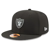 Men's New Era Black Las Vegas Raiders 2026 Sideline 9FIFTY Snapback Hat