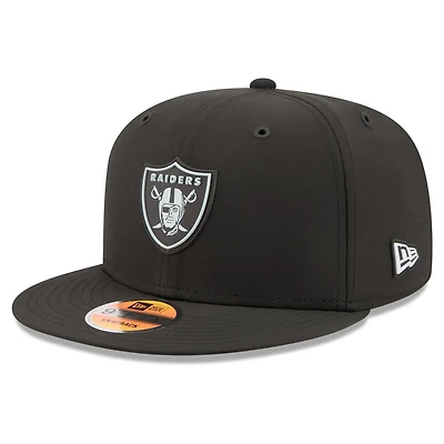 Men's New Era Black Las Vegas Raiders 2026 Sideline 9FIFTY Snapback Hat