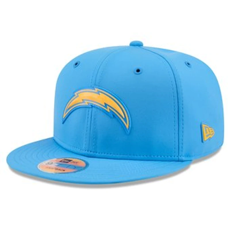 Men's New Era Powder Blue Los Angeles Chargers 2026 Sideline 9FIFTY Snapback Hat