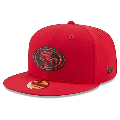 Men's New Era Scarlet San Francisco 49ers 2026 Sideline 9FIFTY Snapback Hat