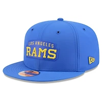 Men's New Era Royal Los Angeles Rams 2026 Sideline Throwback 9FIFTY Snapback Hat