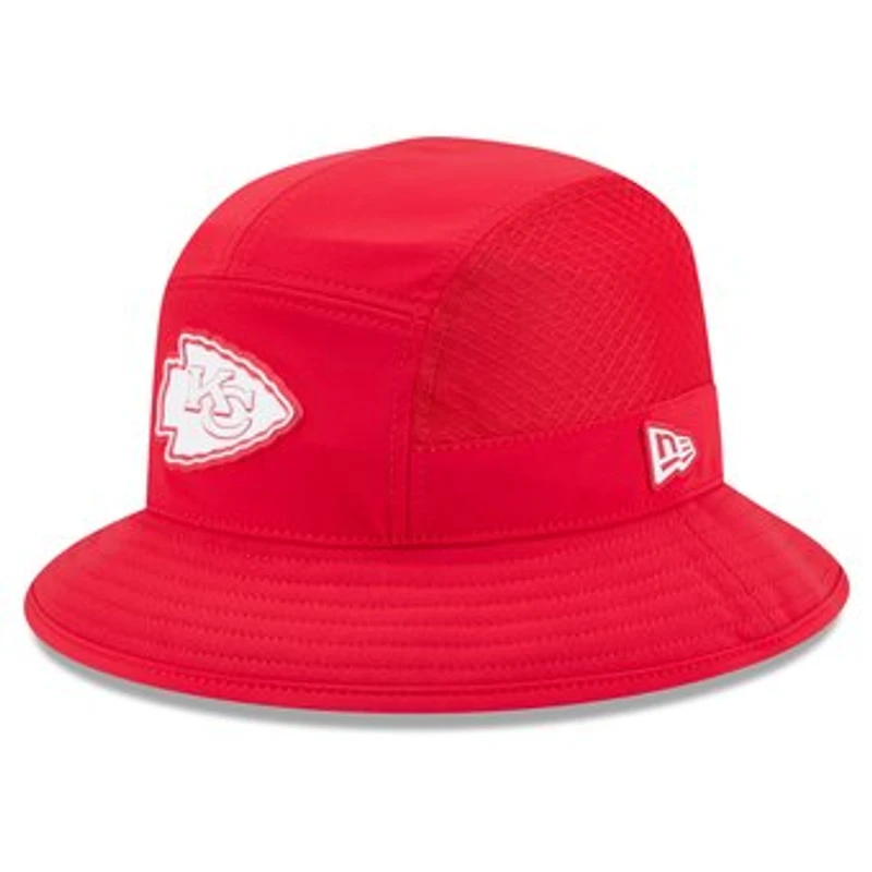 Men's New Era Red Kansas City Chiefs 2026 Sideline Bucket Hat