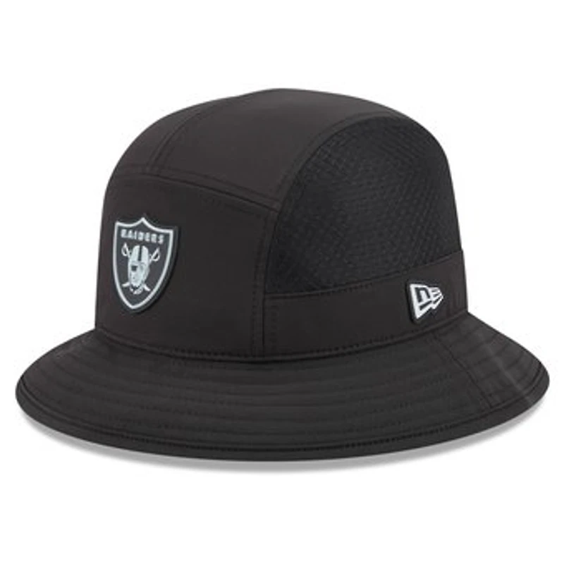 Men's New Era Black Las Vegas Raiders 2026 Sideline Bucket Hat