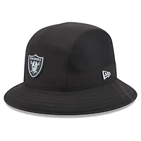 Men's New Era Black Las Vegas Raiders 2026 Sideline Bucket Hat