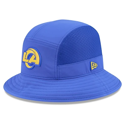Men's New Era Royal Los Angeles Rams 2026 Sideline Bucket Hat