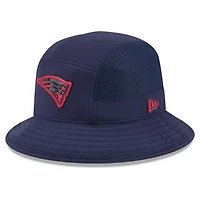 Men's New Era Navy New England Patriots 2026 Sideline Bucket Hat