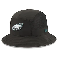 Men's New Era Black Philadelphia Eagles 2026 Sideline Bucket Hat