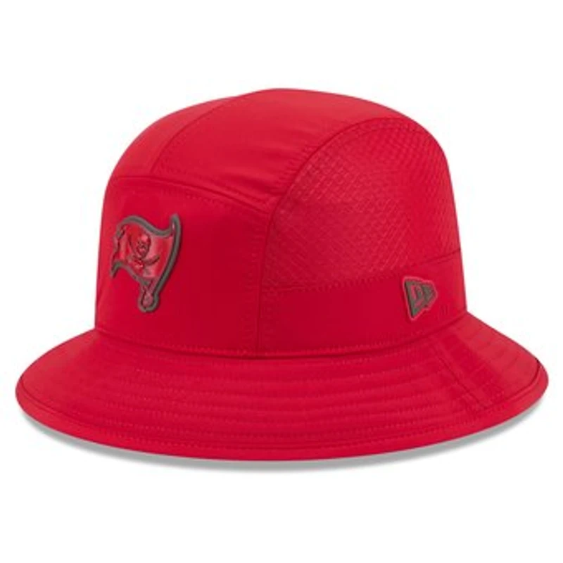 Men's New Era Red Tampa Bay Buccaneers 2026 Sideline Bucket Hat