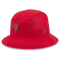 Men's New Era Red Tampa Bay Buccaneers 2026 Sideline Bucket Hat