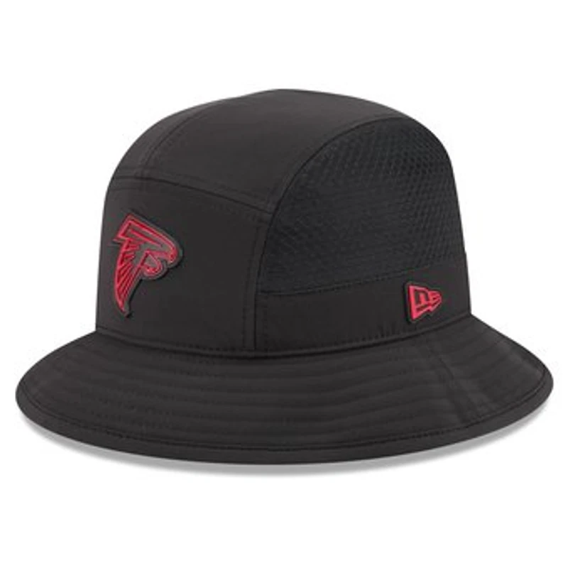Men's New Era Black Atlanta Falcons 2026 Sideline Bucket Hat