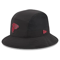 Men's New Era Black Atlanta Falcons 2026 Sideline Bucket Hat