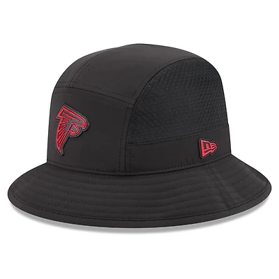 Men's New Era Black Atlanta Falcons 2026 Sideline Bucket Hat