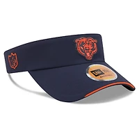 Men's New Era Navy Chicago Bears 2026 Sideline Adjustable Visor