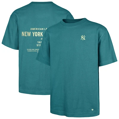 Men's '47 Hunter Green New York Yankees Leon Foundation T-Shirt