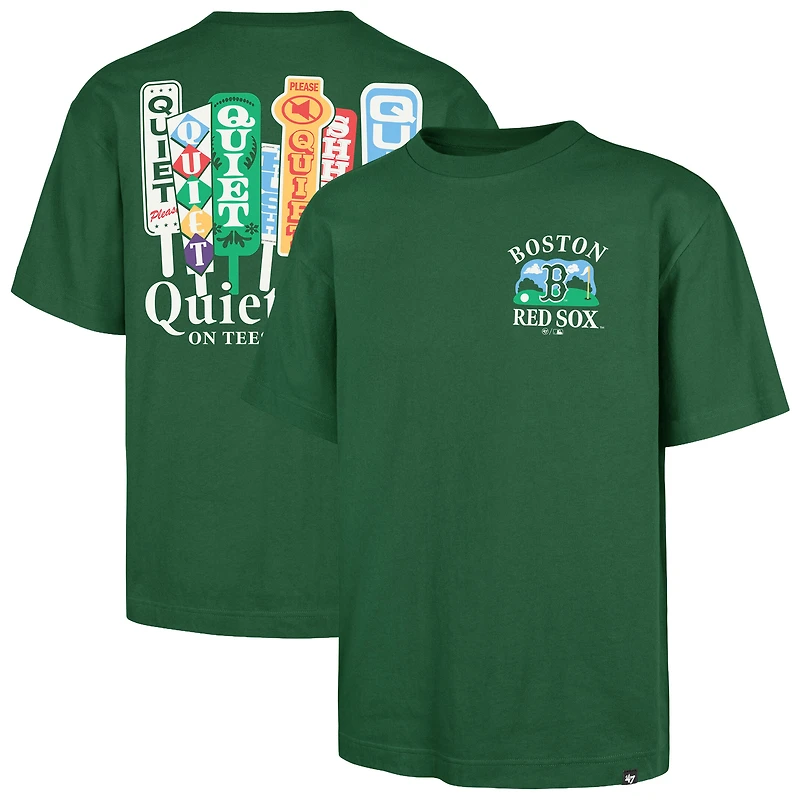 Men's '47  Green Boston Red Sox Plackard Foundation T-Shirt