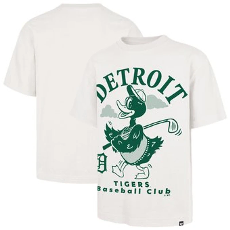 Men's '47 Cream Detroit Tigers Strollin' Foundation T-Shirt