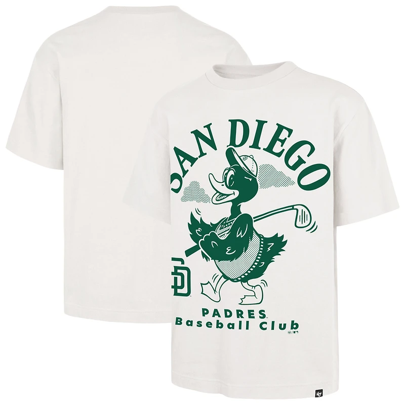Men's '47  Cream San Diego Padres Strollin' Foundation T-Shirt