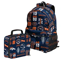 Outerstuff Denver Broncos Backpack and Lunchbox Set
