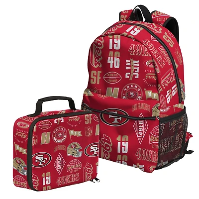 Outerstuff San Francisco 49ers Backpack and Lunchbox Set