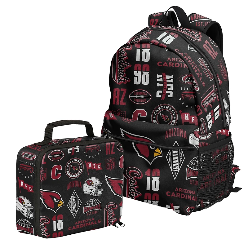 Outerstuff Arizona Cardinals Backpack and Lunchbox Set