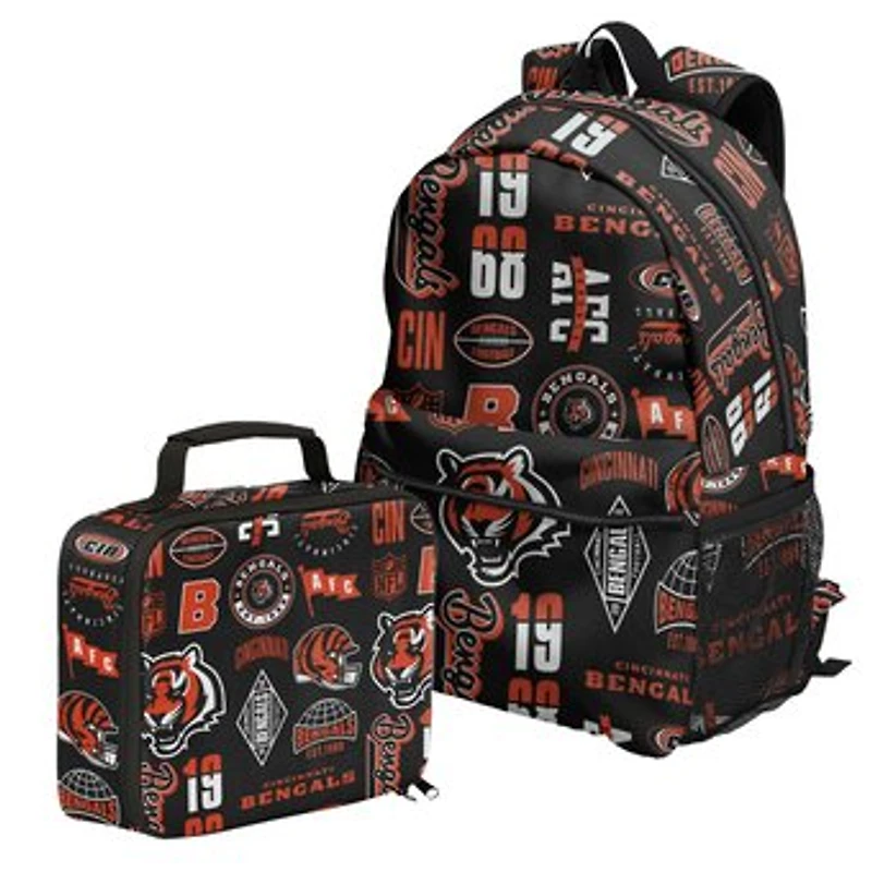 Outerstuff Cincinnati Bengals Backpack and Lunchbox Set