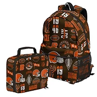 Outerstuff Cleveland Browns Backpack and Lunchbox Set
