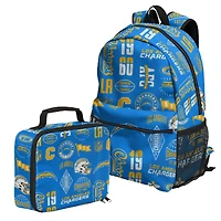 Outerstuff Los Angeles Chargers Backpack and Lunchbox Set