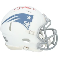 Julian Edelman New England Patriots Autographed Riddell Rivalry Speed Mini Helmet