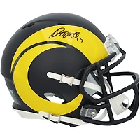 Davante Adams Los Angeles Rams Autographed Riddell Rivalry Speed Mini Helmet