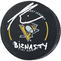 Paul Bissonnette Pittsburgh Penguins Autographed Official Game Puck with "Biznasty" Inscription