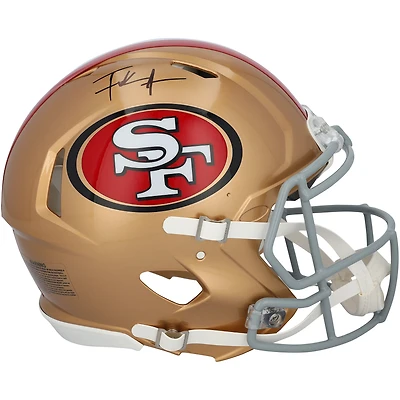 Frank Gore San Francisco 49ers Autographed Riddell Speed Authentic Helmet