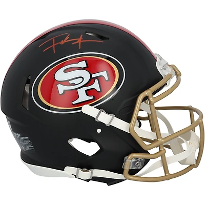 Frank Gore San Francisco 49ers Autographed Riddell Rivalry Speed Authentic Helmet