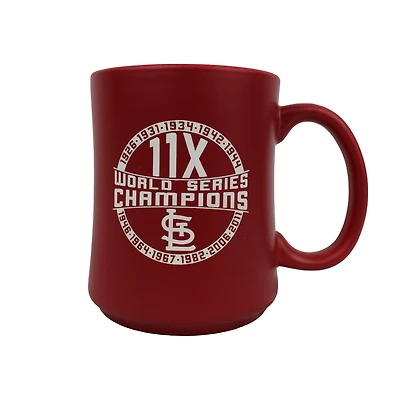 St. Louis Cardinals 11x World Series Champions 19oz. Ceramic Mug