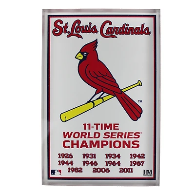 St. Louis Cardinals 11x World Series Champions Blockart