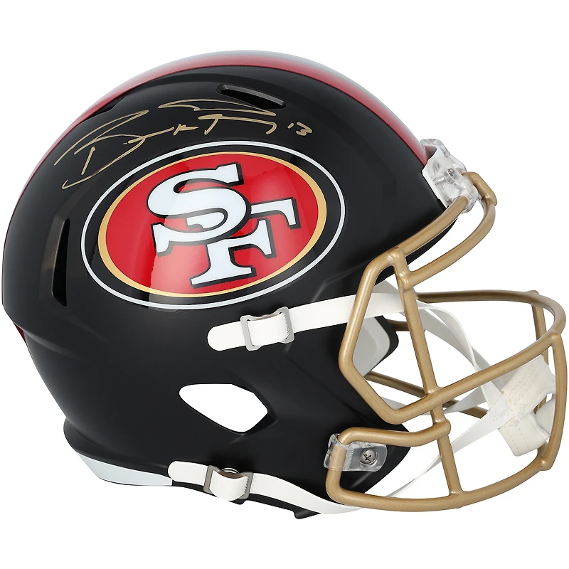 Brock Purdy San Francisco 49ers Autographed Riddell Rivalry Speed Replica Helmet