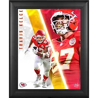 Travis Kelce Kansas City Chiefs Framed 13" x 16" Radiance Collage