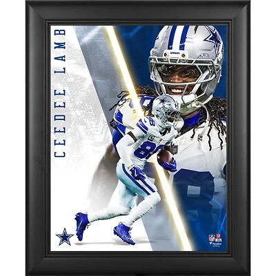 CeeDee Lamb Dallas Cowboys Framed 13" x 16" Radiance Collage